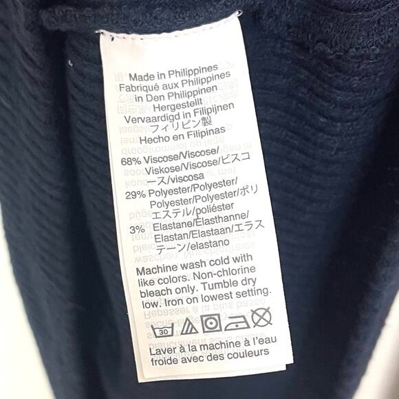 J. Crew Button Shoulder Ribbed Turtleneck Top - Picture 7 of 7